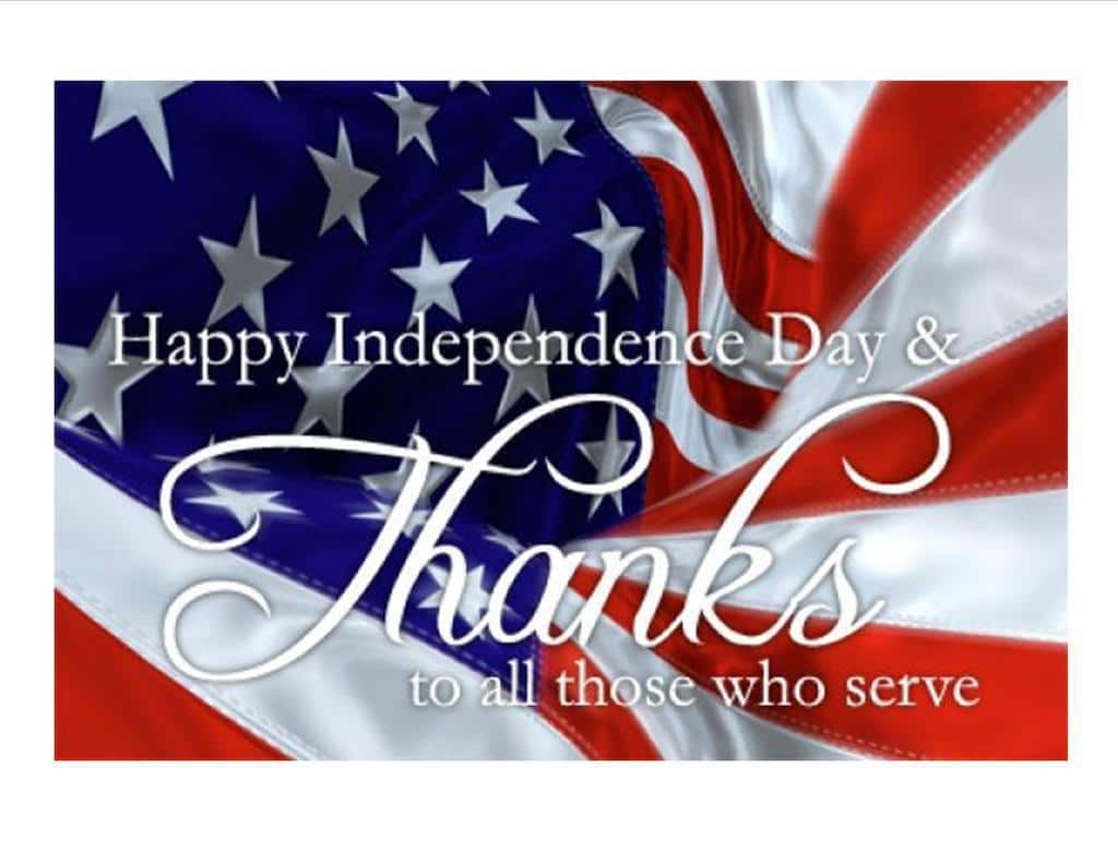 We will be closed on the 4th of July and reopen on Friday, July 5th