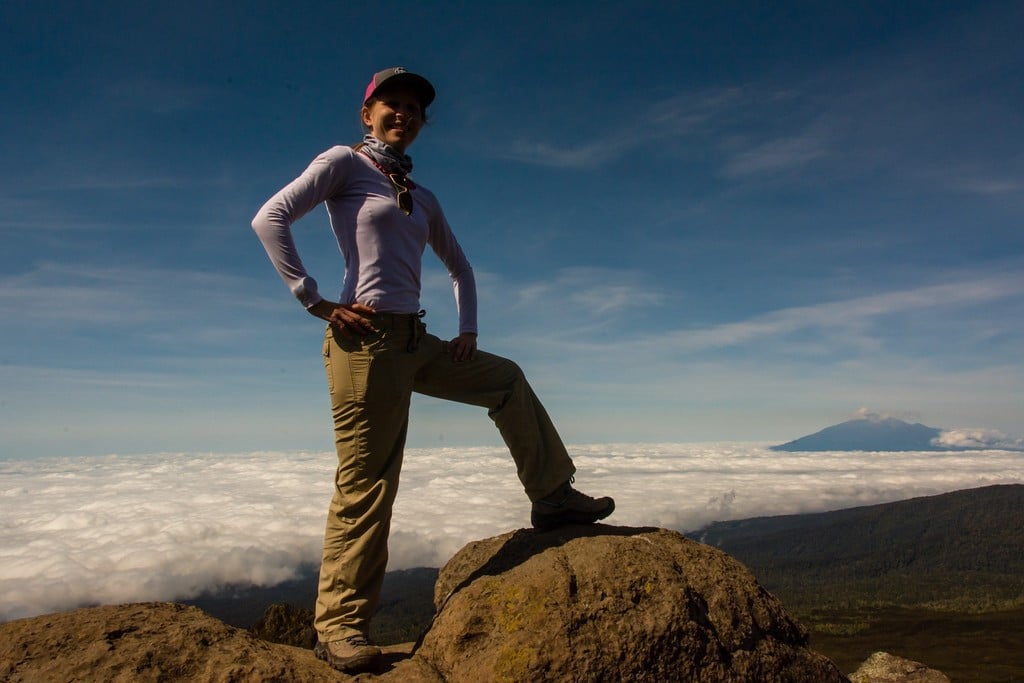 Our Dr. Jessica DeLong has just reached the peak of Mt. Kilimanjaro.