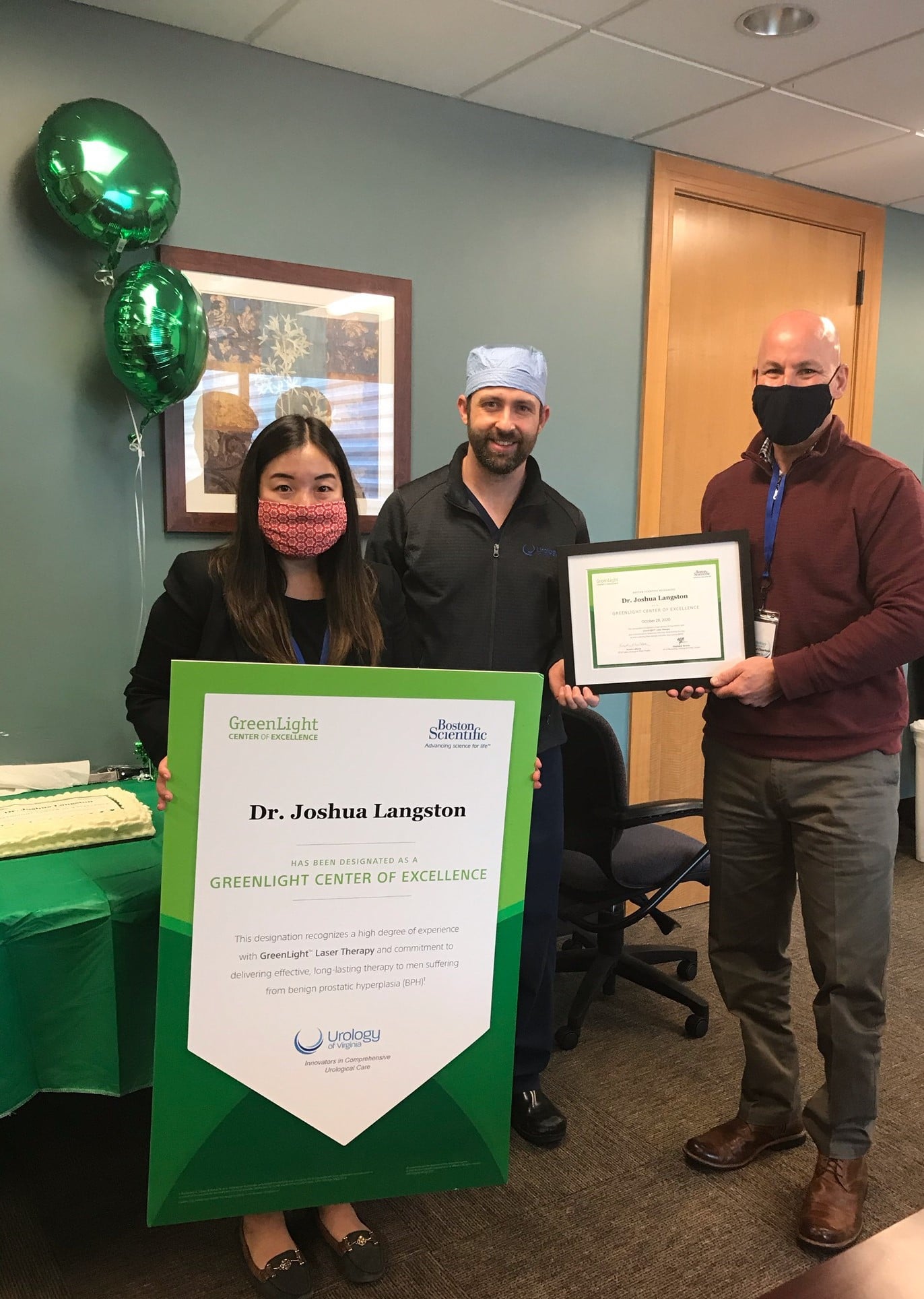 Congratulations to Dr. Joshua Langston for being designated a GreenLight Center of Excellence! Congratulations to Dr. Joshua Langston for being designated a GreenLight Center of Excellence!