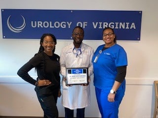 Dr. Akinwunmi Ojo-Carons awarded the InterStim Center of Excellence designation by Medtronic Dr. Akinwunmi Ojo-Carons awarded the InterStim Center of Excellence designation by Medtronic